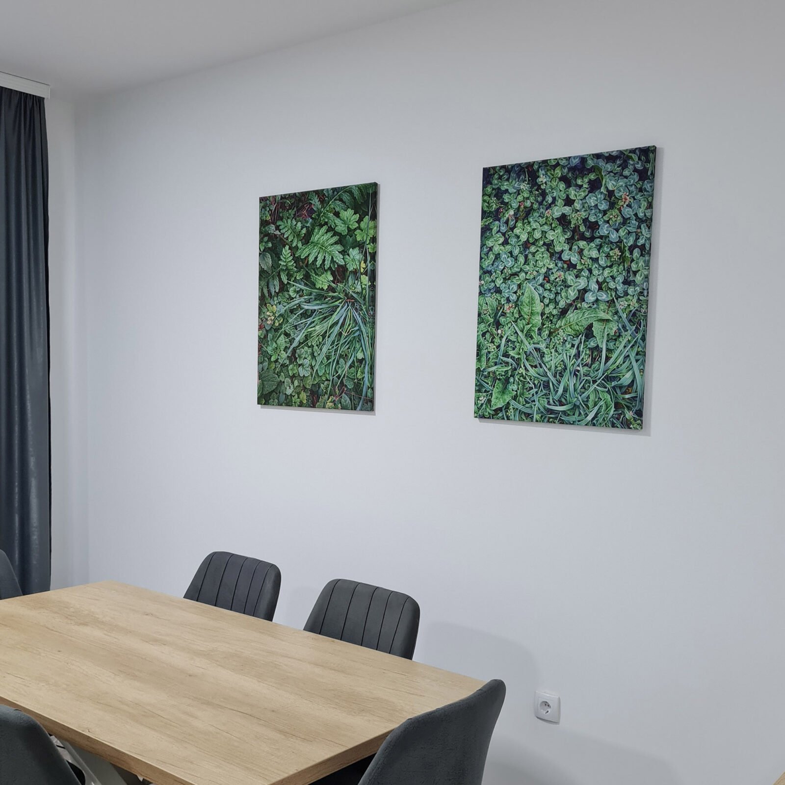 large scale contemporary paintings by Paunkovic Art Studio