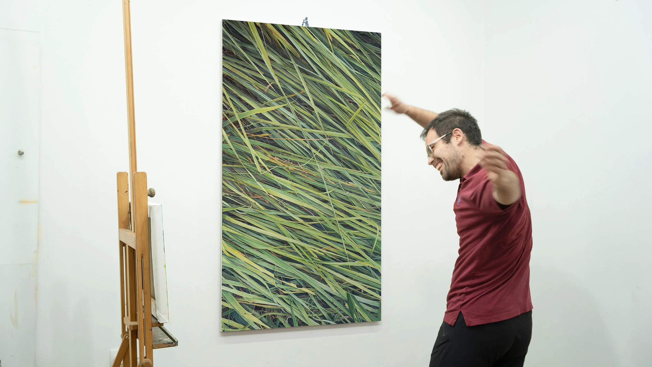 NO.24, 155x88 cm, oil on linen - AVAILABLE - Imagen 2