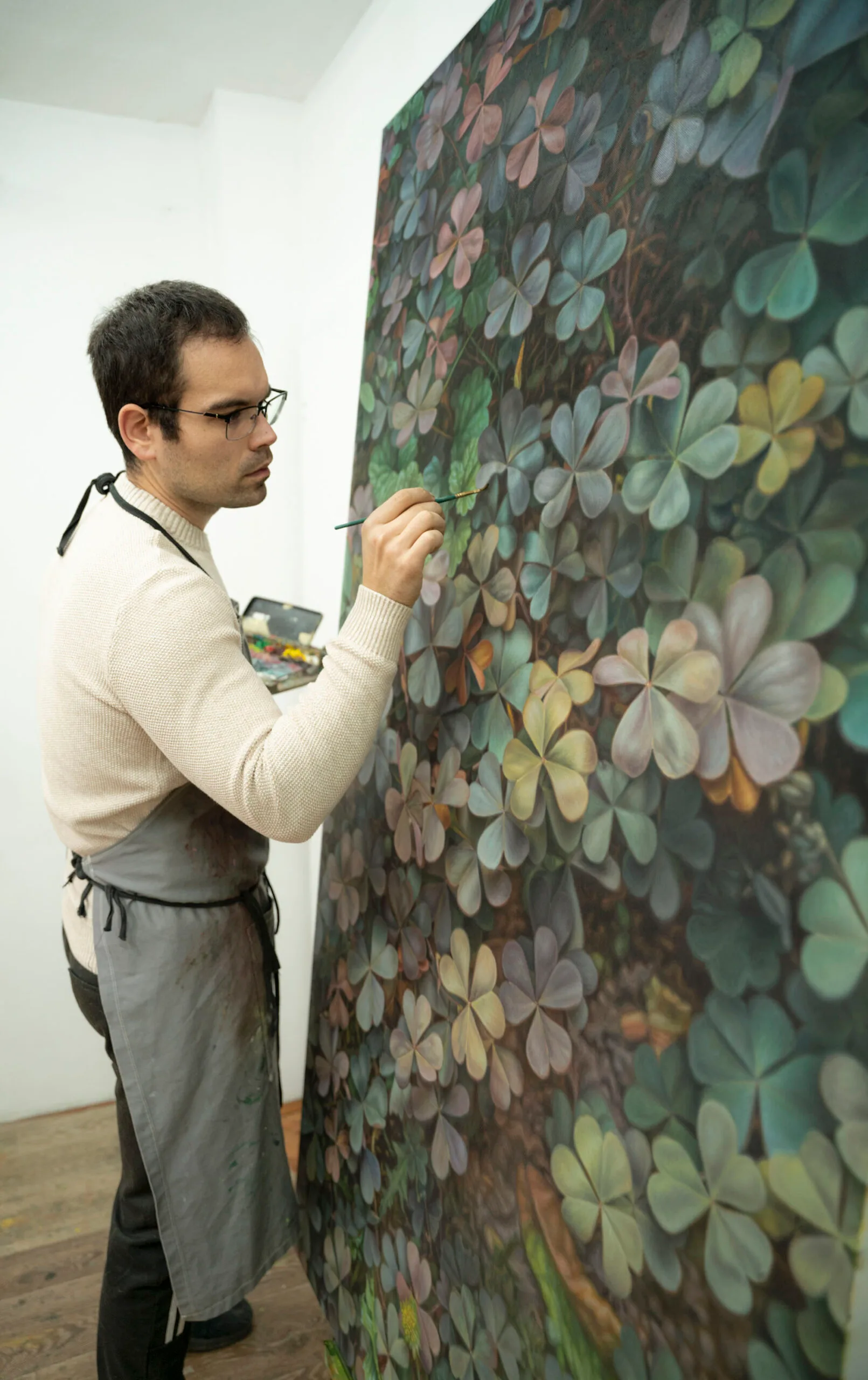 SOLD - No.32, 175.5x100cm, oil on linen – Image 3