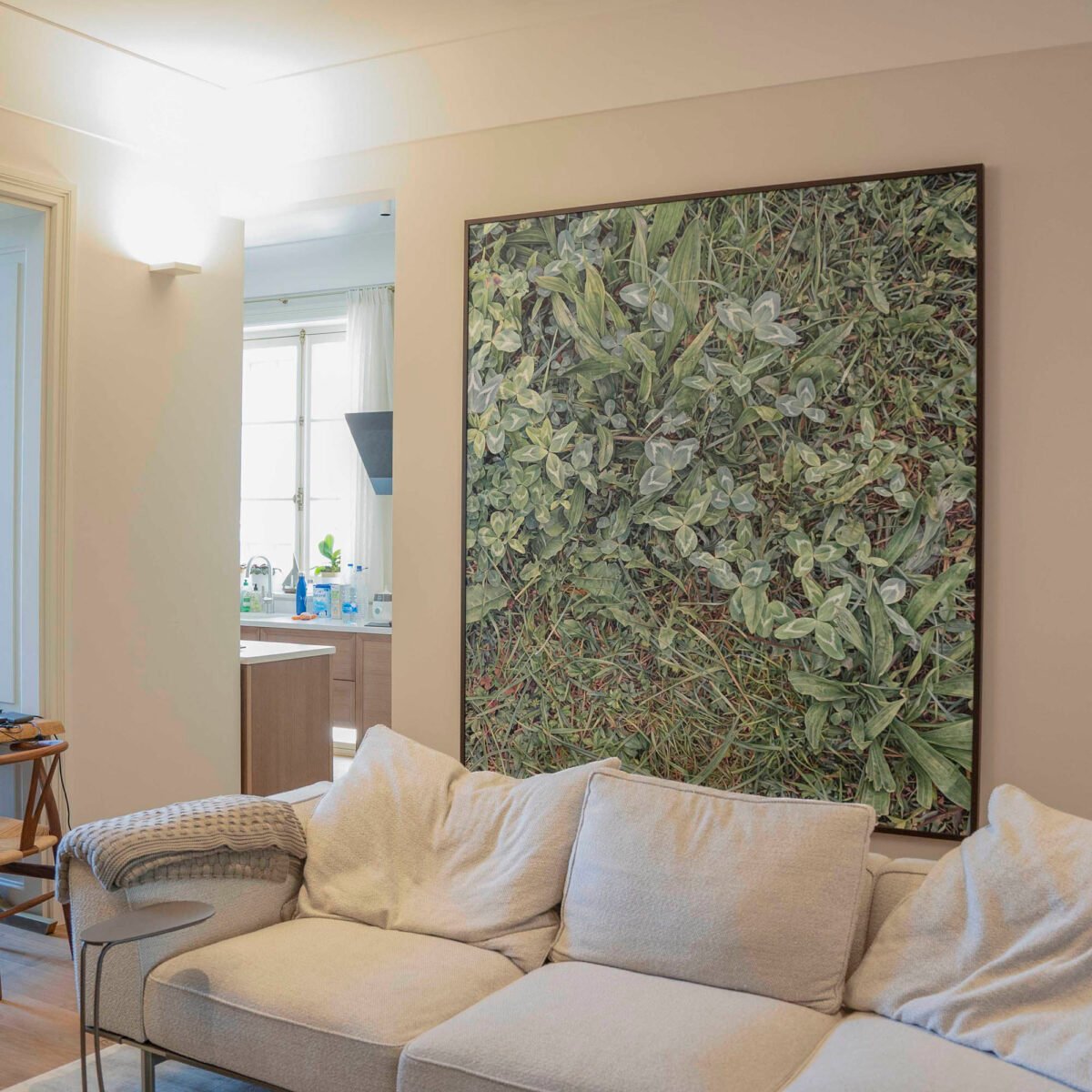 large scale contemporary paintings exploring nature