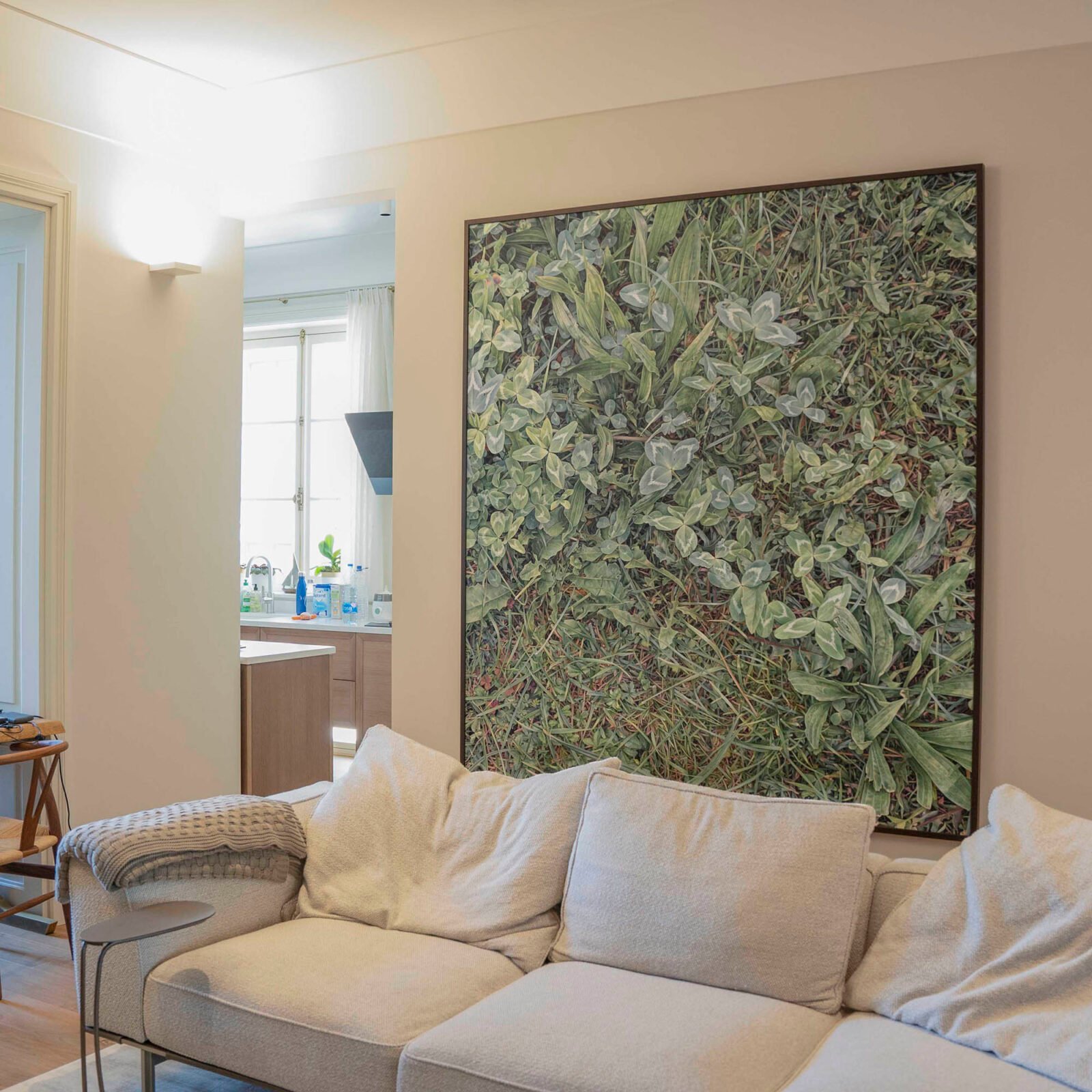 large scale contemporary paintings exploring nature