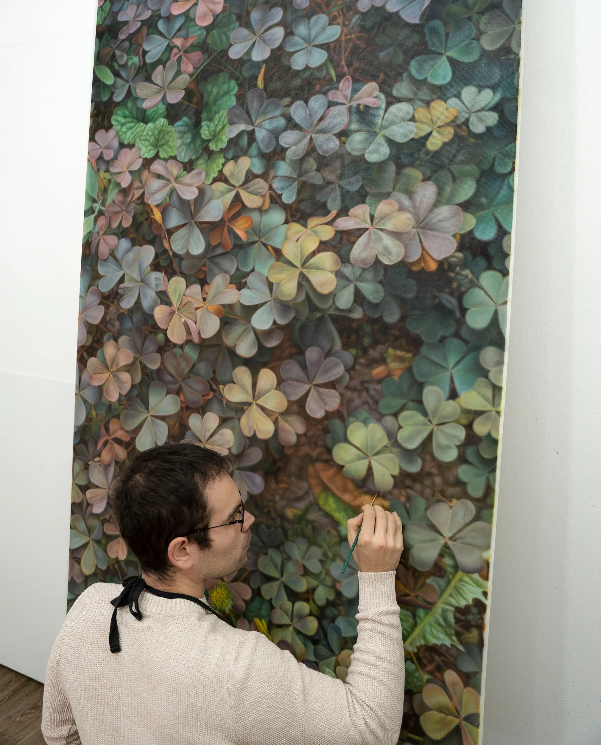 SOLD - No.32, 175.5x100cm, oil on linen – Image 4