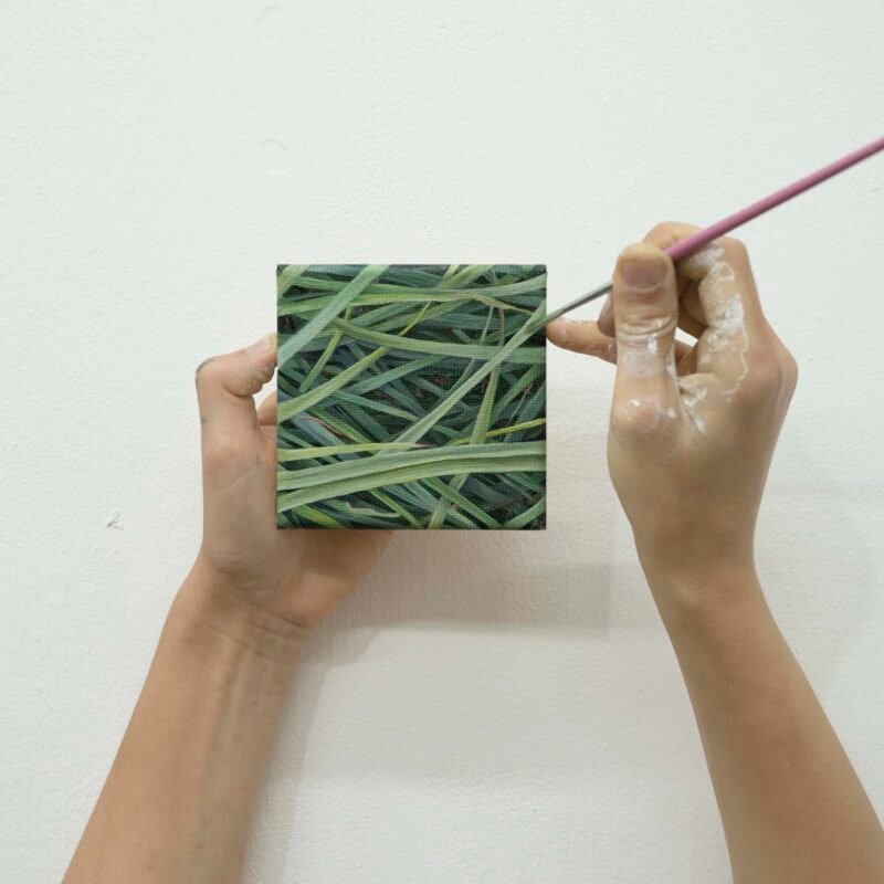 No.10, 10x10cm, oil on canvas, AVAILABLE