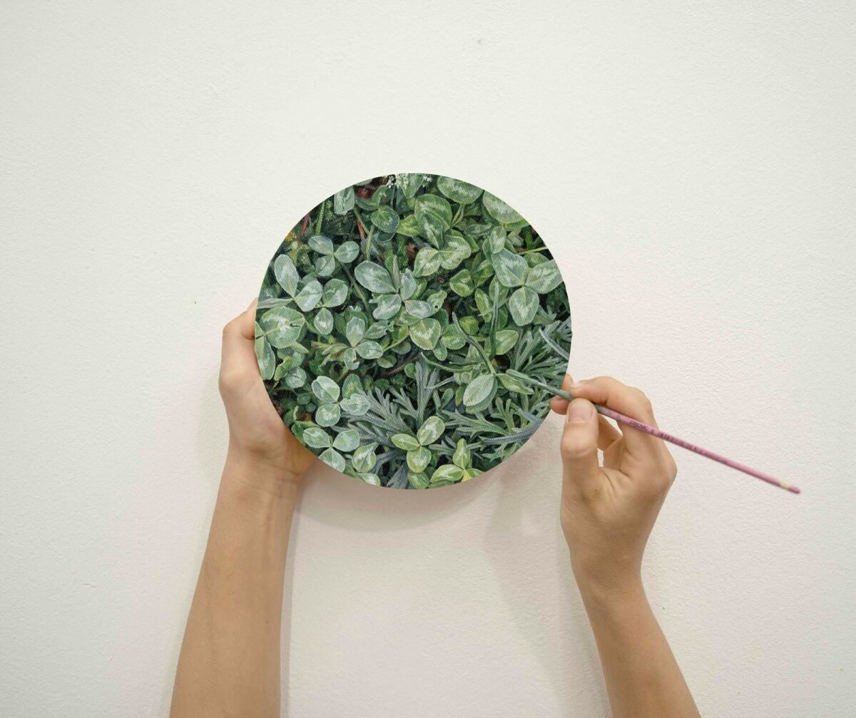 SOLD - No.12, R20 cm, oil on canvas