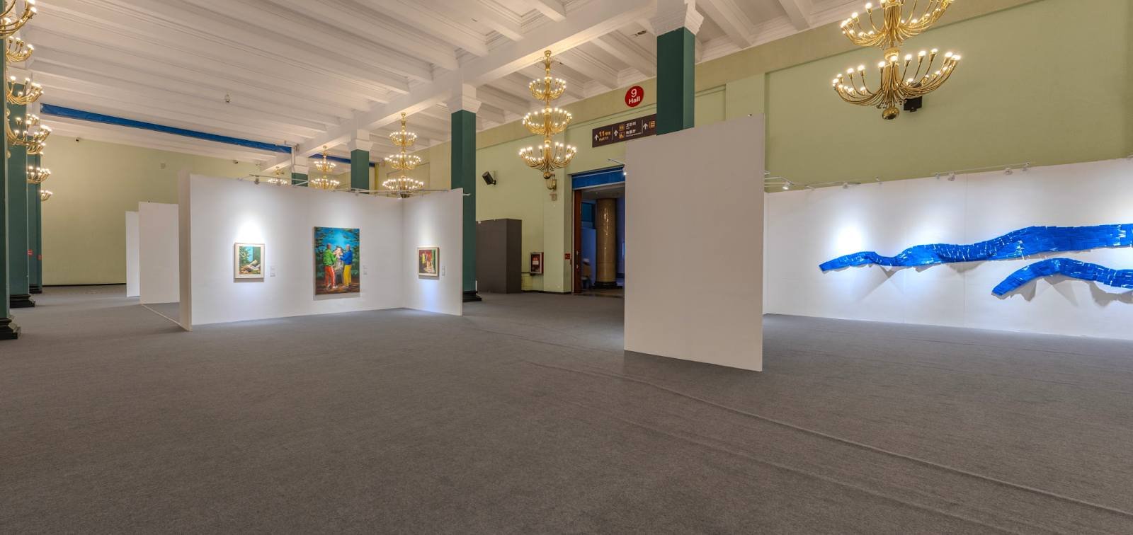 Serbia national exhibition Resilient Ecologies installation view at the 10th Beijing International Art Biennale Beijing Exhibition Center