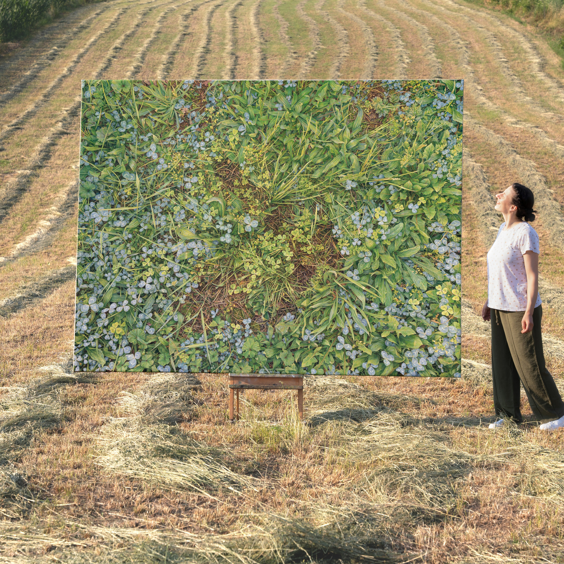 large scale contemporary paintings by Paunkovic Art Studio
